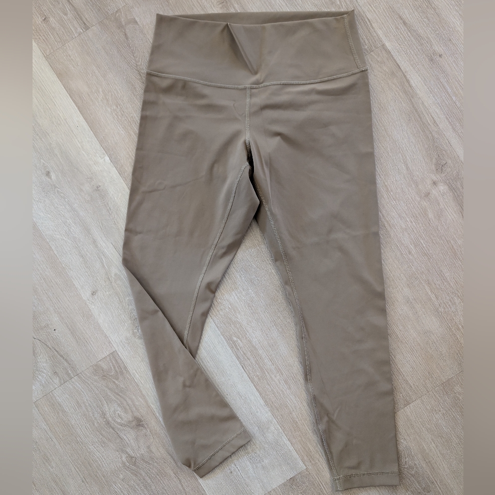 Lululemon Wonder Train Taupe Leggings